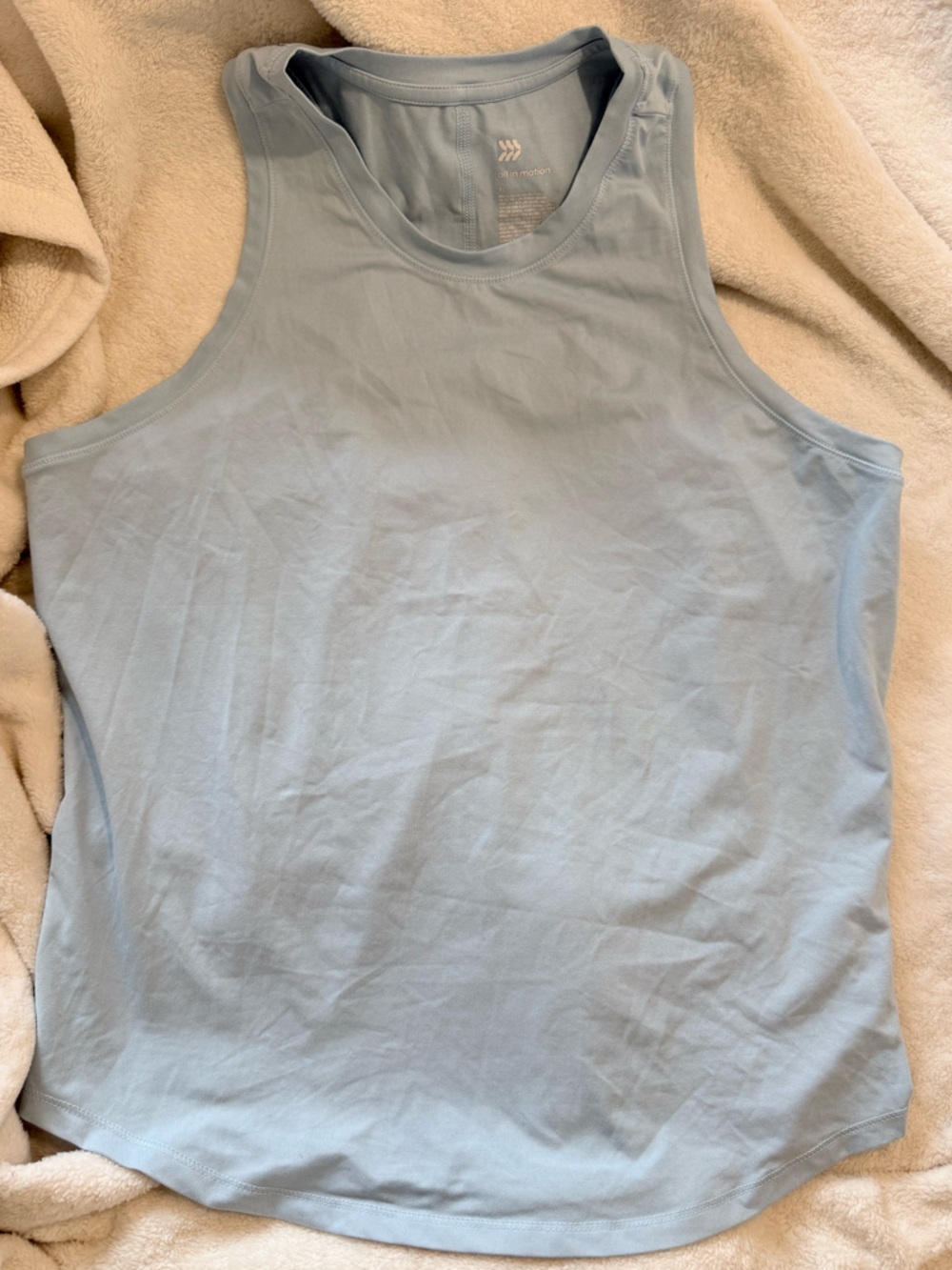 all in motion Light Blue Women's Performance Tank